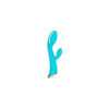 Vibromasseur bleu avec stimulateur de clitoris LRIS USB 